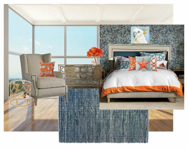 seaside bedroom